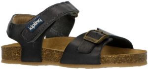 Kipling Fabio leren sandalen grijs