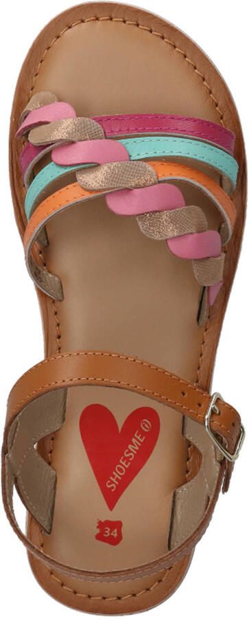Kipling sandalen bruin roze blauw oranje - Foto 3