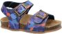 Kipling Nino 1 sandalen met dino's blauw - Thumbnail 1