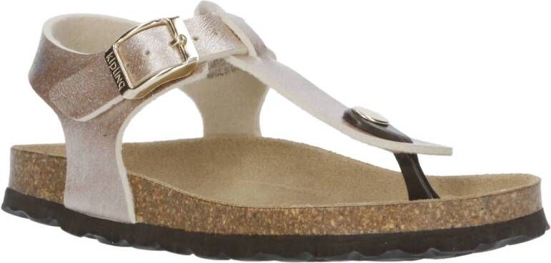 Kipling Pilar 1 sandalen goud Meisjes Imitatieleer Effen 25