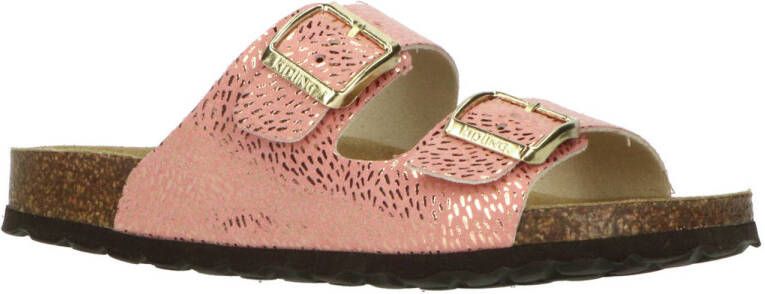 Kipling slippers roze Meisjes Imitatieleer 34