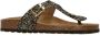 Kipling teenslipper zwart goud Imitatieleer All over print 31 - Thumbnail 1