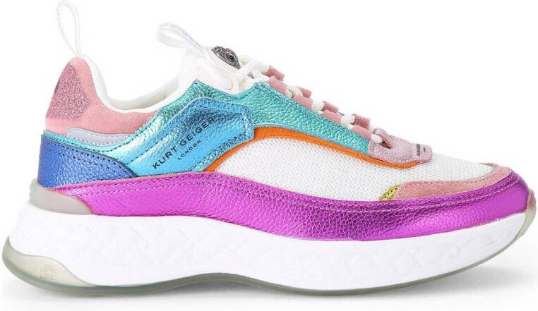 KURT GEIGER LONDON Lage Sneakers Dames Kensington Sneaker Maat: 39 Materiaal: Leer Kleur: Wit