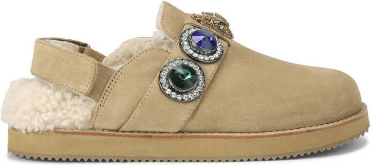 Kurt Geiger London Octavia Casual Mule Instappers Dames Beige - Foto 2