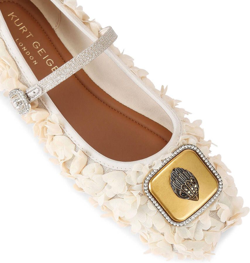 Kurt Geiger ballerina's beige - Foto 2