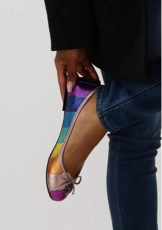 KURT GEIGER LONDON Ballerina Dames Eagle Stripe Maat: 36 Materiaal: Leer - Foto 4