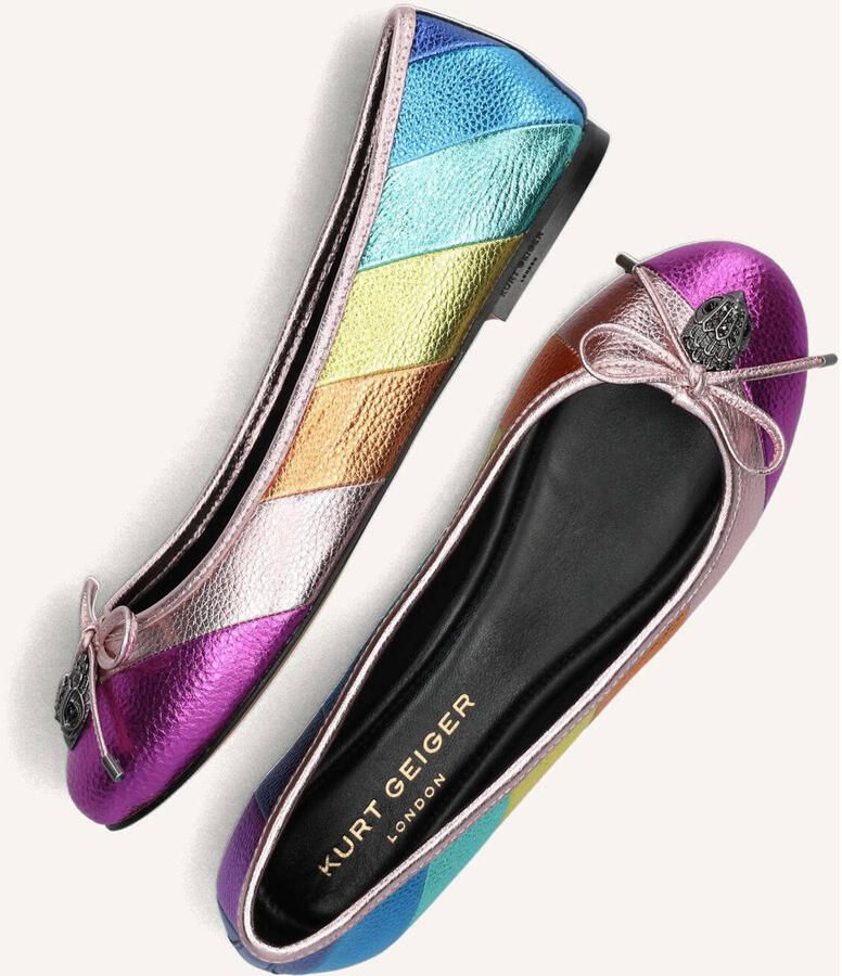 KURT GEIGER LONDON Ballerina Dames Eagle Stripe Maat: 36 Materiaal: Leer - Foto 3