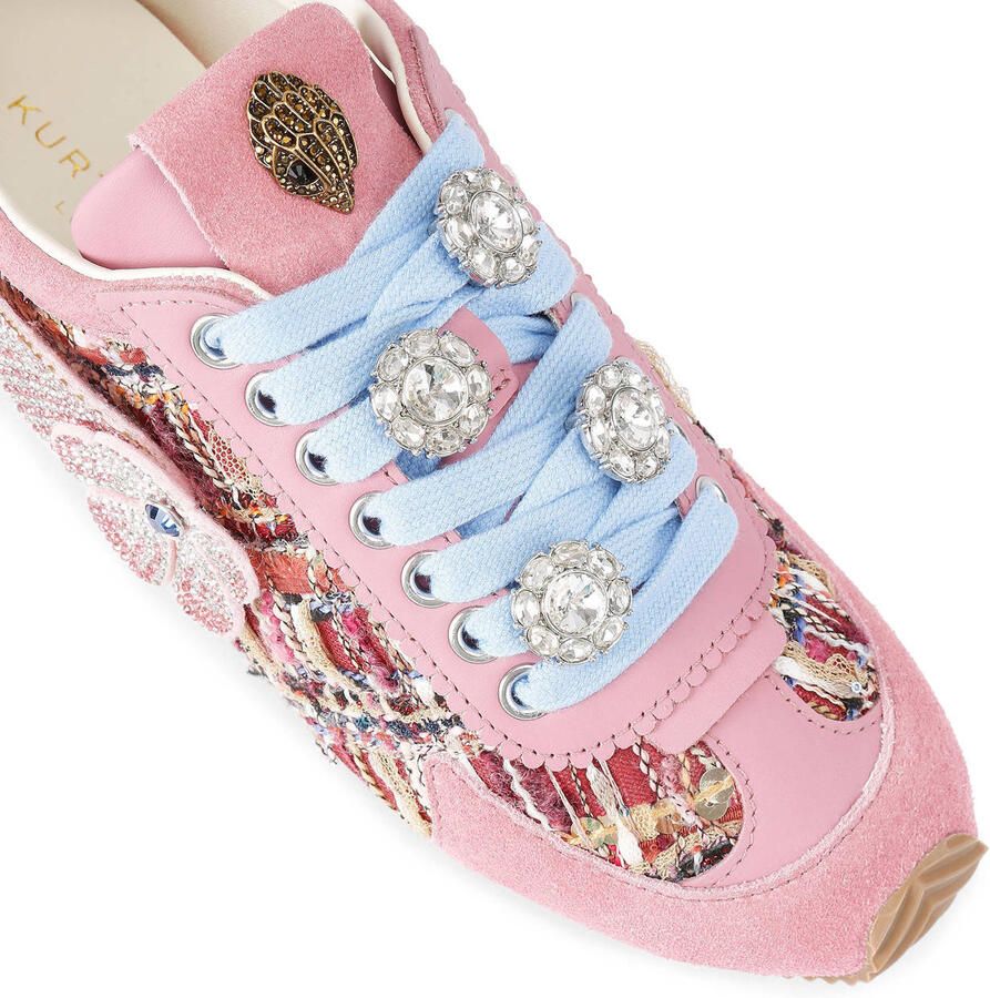 Kurt Geiger Islington leren sneakers roze - Foto 3