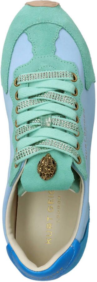 Kurt Geiger Islington suède sneakers lichtblauw - Foto 3