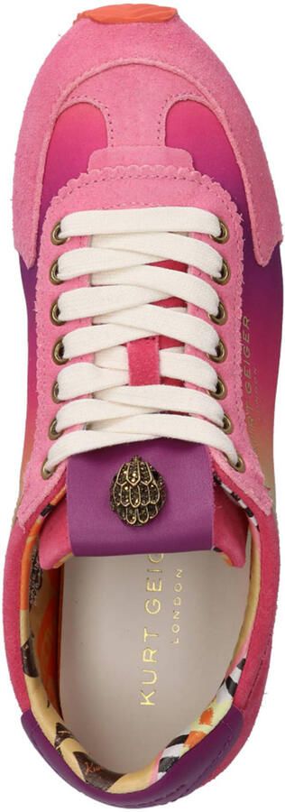 Kurt Geiger Islington suède sneakers roze - Foto 3