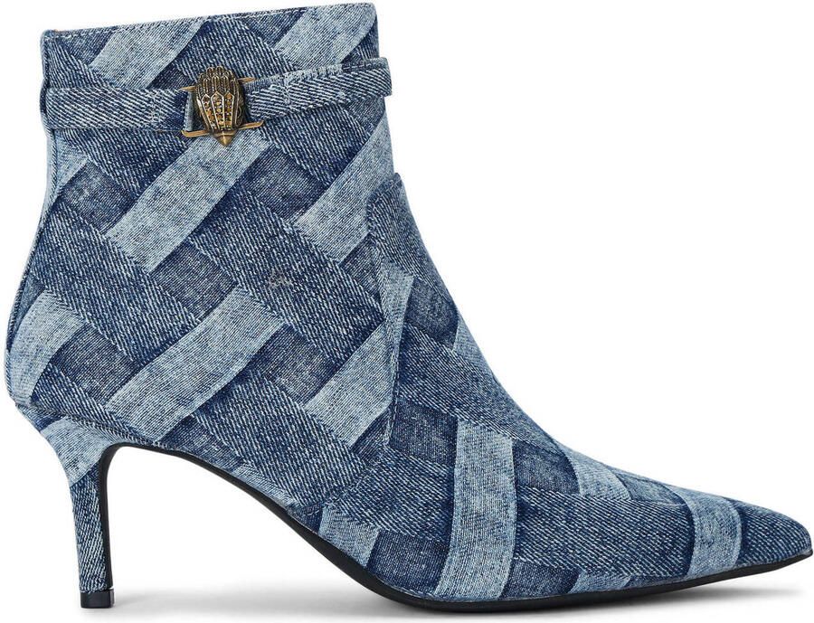 Kurt Geiger Dames Enkellaars Kensington Flexi Ankle Boots Jeansblauw
