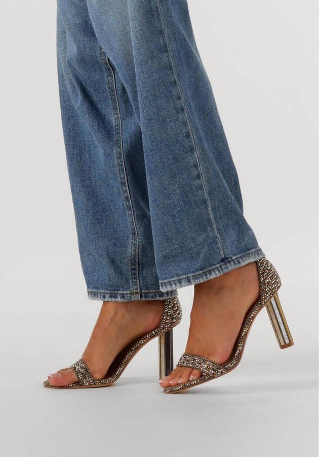 Kurt Geiger London Perspex Heel Sandal Sandalen Dames Goudkleurig - Foto 4