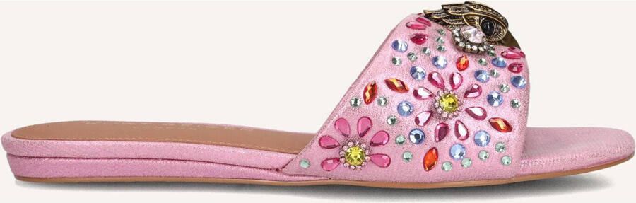 Kurt Geiger London Kensington Flat Sandal Slippers Dames Roze