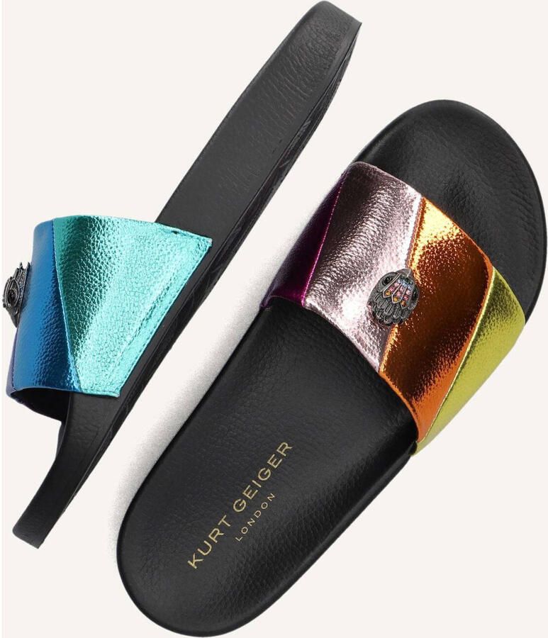 Kurt Geiger London Meena Eagle Badslippers Slippers flip flops Dames Multi - Foto 6