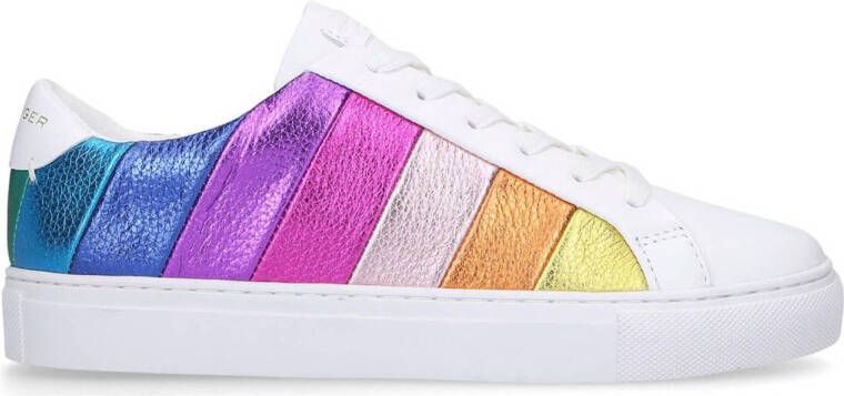 Kurt Geiger Lane Stripe leren sneakers multi