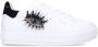 KURT GEIGER LONDON Lage Sneakers Dames Laney Eye Maat: 41 Materiaal: Leer Kleur: Wit - Thumbnail 1