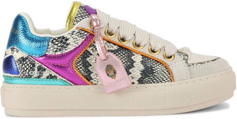 Kurt Geiger London Southbank Sneakers Leren Sneaker Dames Multi
