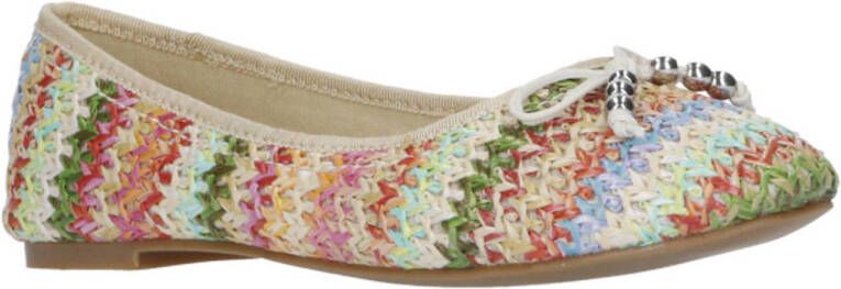 La Strada 2201023-6030 RED ORANGE MULTI dames ballerina's overig