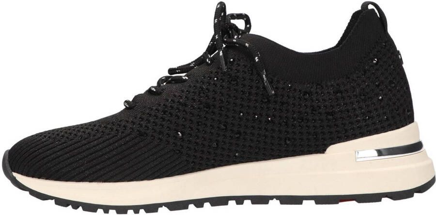 La Strada knitted sneakers met strass zwart - Foto 3