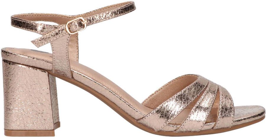 La Strada leren sandalettes rosé