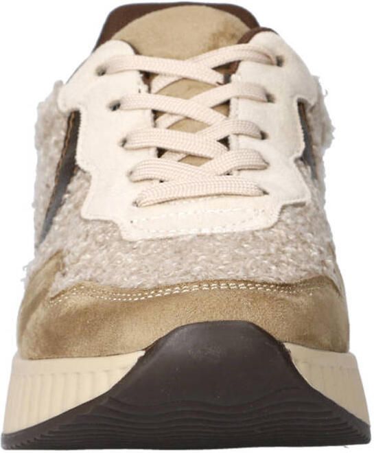 La Strada Sneaker Beige Teddy Damesschoenen - Foto 3