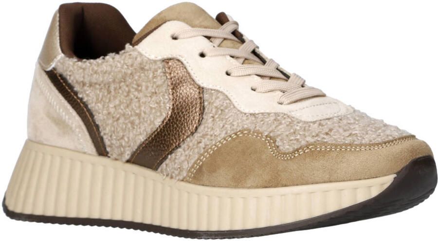La Strada Sneaker Beige Teddy Damesschoenen - Foto 2