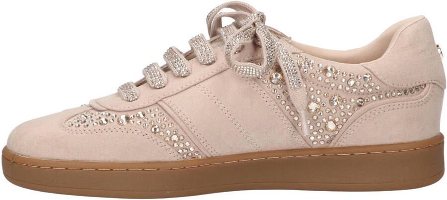 La Strada Sneaker Met Steentjes Beige Textiel Damesschoenen - Foto 3