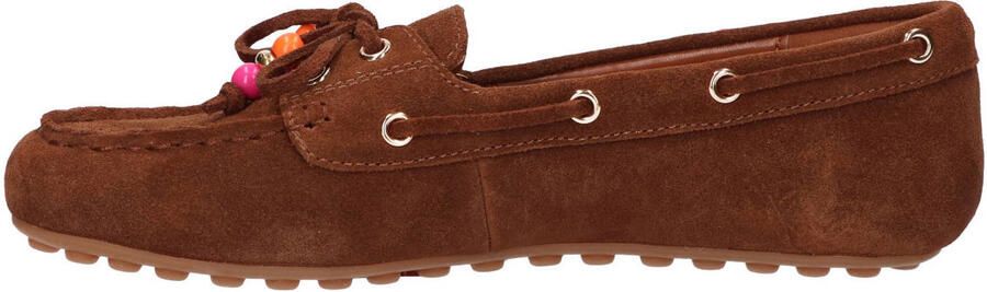 La Strada Loafer Cognac Suede Damesschoenen - Foto 3