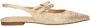 La Strada slingback loafers goud - Thumbnail 1