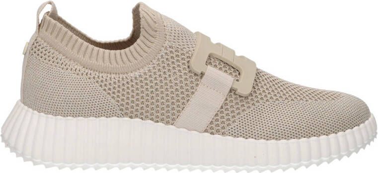 La Strada Instapsneaker beige dames