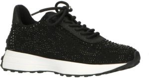 La Strada sneakers met steentjes zwart