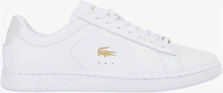 Lacoste carnaby shop evo white gold
