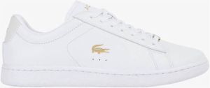 Lacoste Carnaby Evo 120 3 sneakers wit naturel