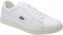Lacoste Carnaby Evo 0120 2 SMA Heren Sneakers White Black - Thumbnail 1