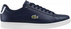 Lacoste Carnaby Evo BL 1 SMA Heren Sneakers Navy