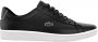Lacoste Carnaby BL21 1 SMA Heren Sneakers Black White - Thumbnail 1