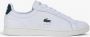 Lacoste Carnaby Pro Mannen Sneakers White Dark Green - Thumbnail 1