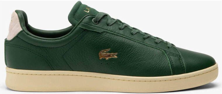Lacoste Carnaby Pro sneakers donkergroen offwhite