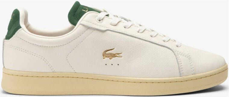Lacoste Carnaby Pro sneakers offwhite groen