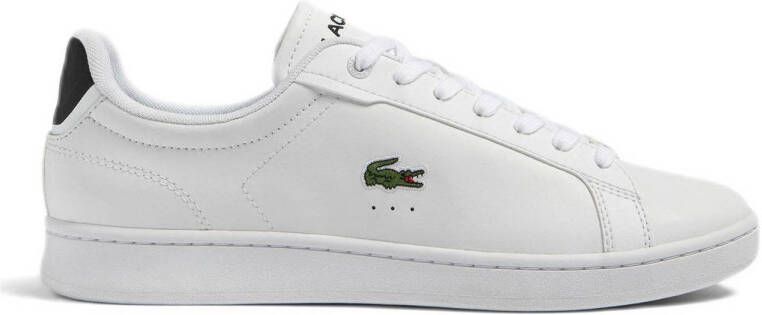 Lacoste Carnaby Pro sneakers wit zwart