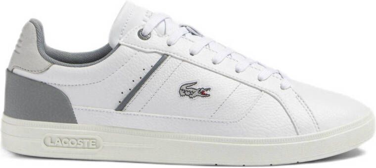 Lacoste Europa Pro sneakers wit grijs