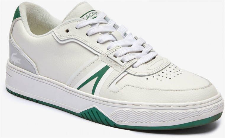 Lacoste L001 sneakers wit groen