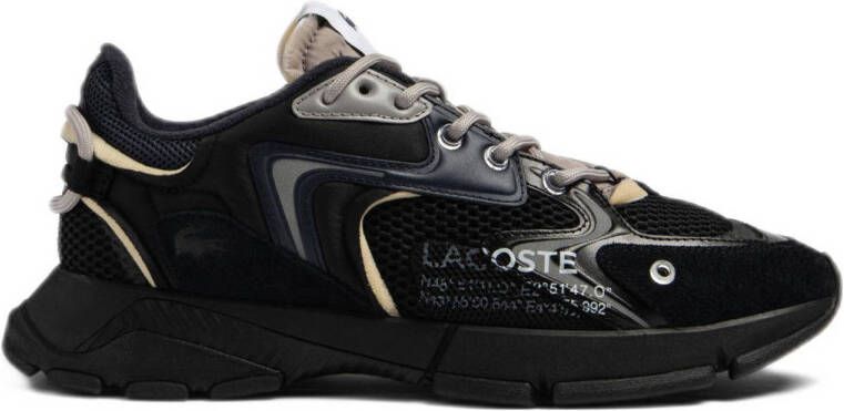 Lacoste Carnaby Pro sneakers zwart donkerblauw