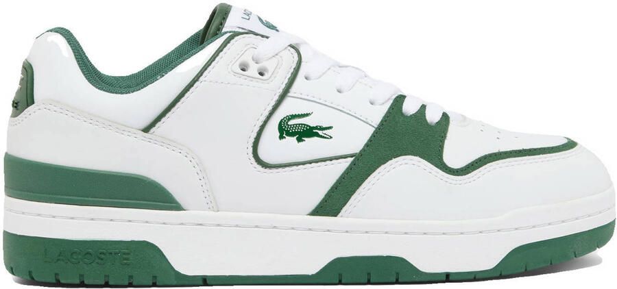 Lacoste Courtcage Set sneakers wit donkergroen