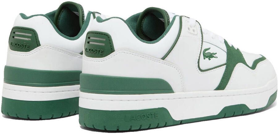 Lacoste Courtcage Set sneakers wit donkergroen - Foto 3