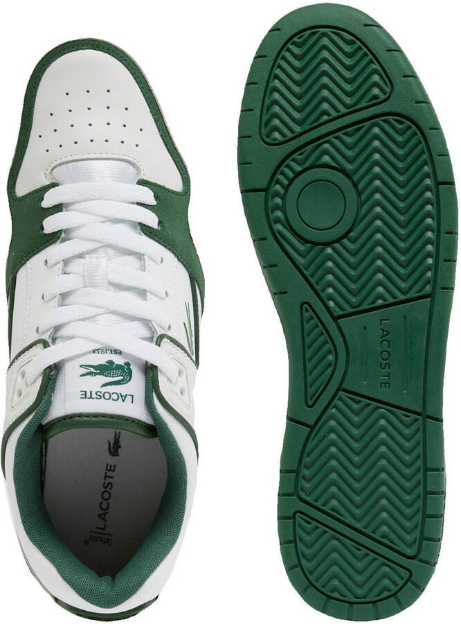 Lacoste Courtcage Set sneakers wit donkergroen - Foto 2