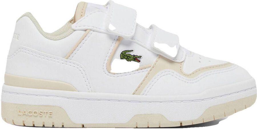 Lacoste Courtcage Set sneakers wit ecru