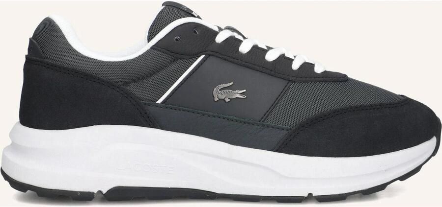 Lacoste RUN SET CGR 1261 SMA DK GRY BLK Heren Sneakers donkergrijs-zwart