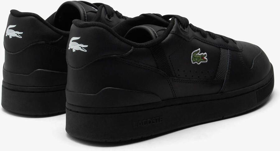 Lacoste T-Clip Set 224 Heren Sneakers Schoenen Leer Zwart 748SMA003102H - Foto 3