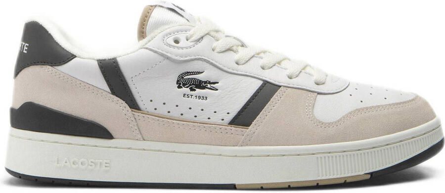 Lacoste T-CLIP SET 224 2 SMA WHT DK GRN Heren Sneakers wit-donkergroen